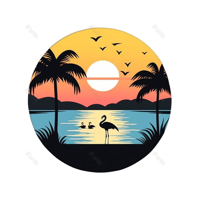 夏天图片,海洋元素,旅游图标PNG,度假免抠素材
